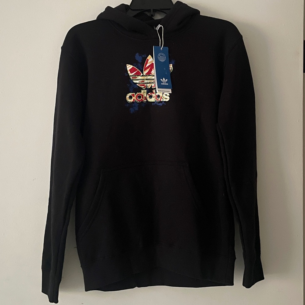 Adidas Black Hoodie Kids